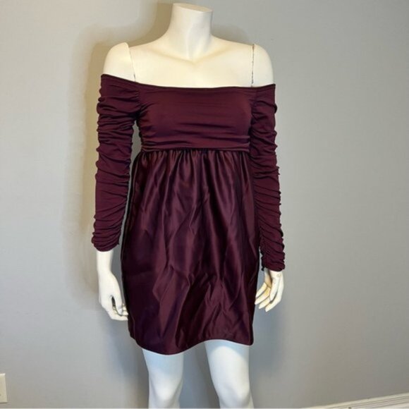 New With Tag Zara Combination Knit Mini Dress Size S - Picture 9 of 10